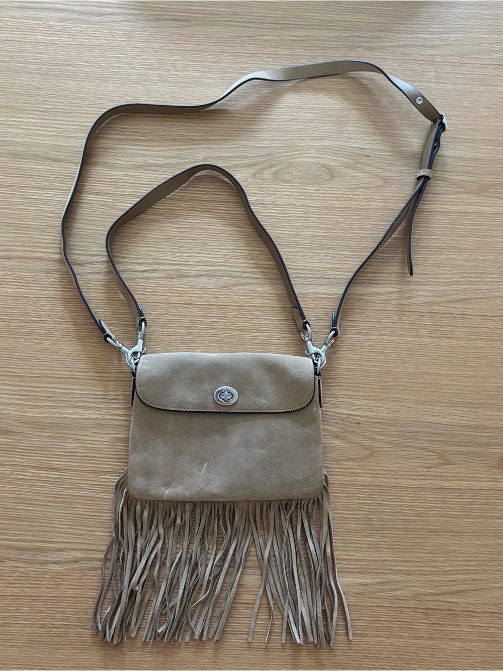 coach fringe 1964 shoulder bag